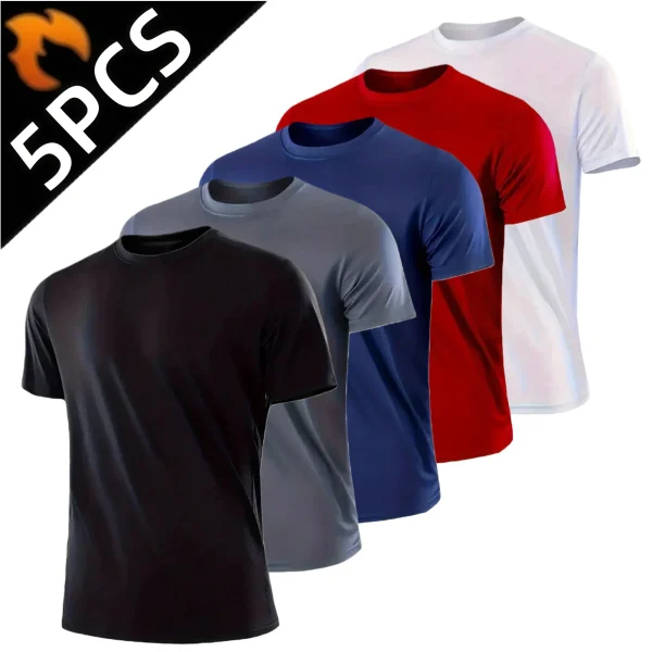 5Pcs Men's Quick Dry